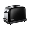 RUSSELL HOBBS 2 SLICE TOASTER BLACK / STAINLESS STEEL| 26550