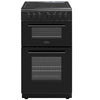 BELLING 50CM FREESTANDING DOUBLE OVEN COOKER BLACK - BFSE52DOCBK| SALE DEAL!