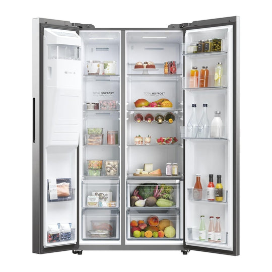 HAIER SERIES 5 PLUMBED AMERICAN FRIDGE FREEZER | HSW59F18DIMM | SALE DEAL!
