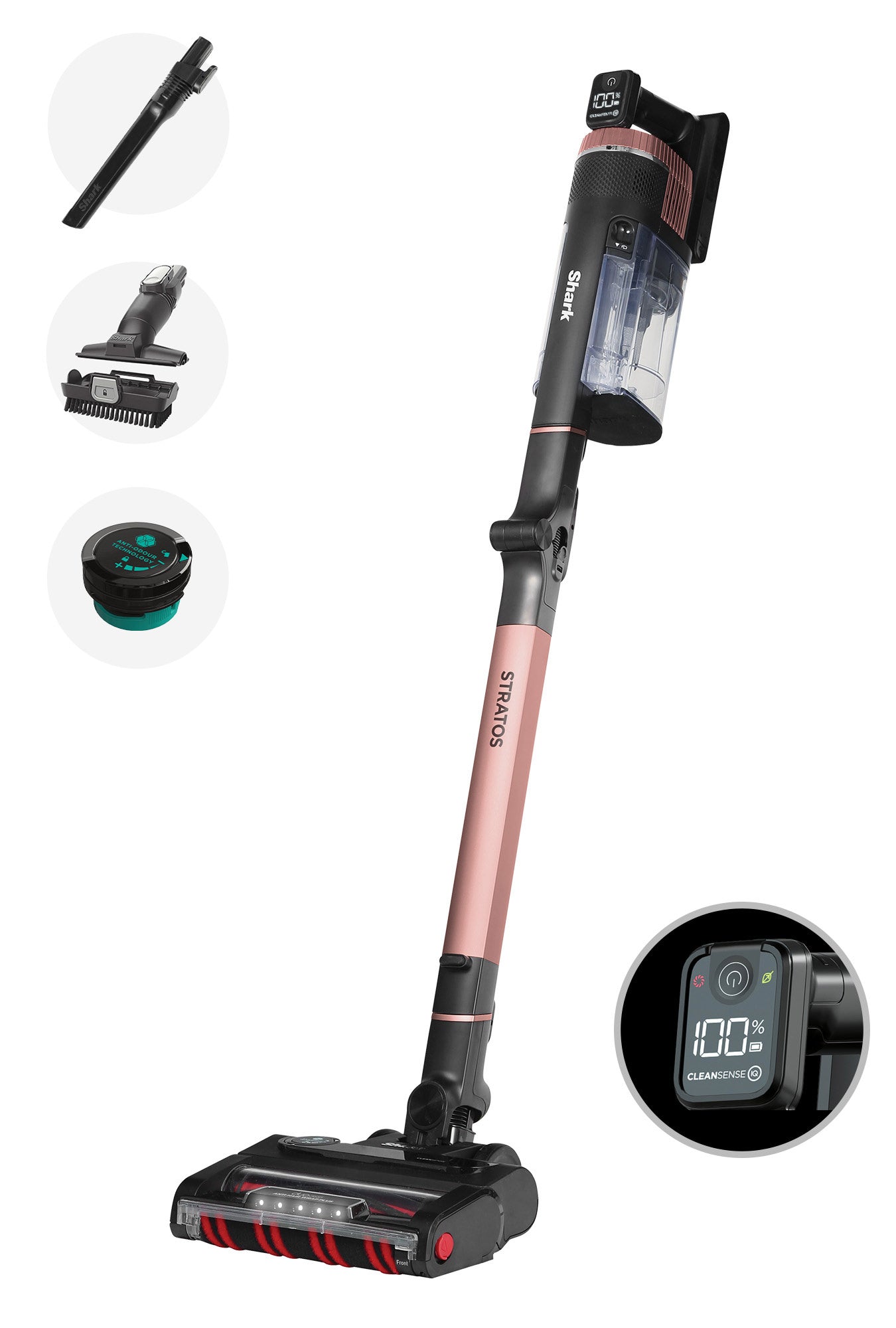 Lot De 4 Filtres En Mousse De Rechange Pour Aspirateur Shark Stratos Pro - Référence AZ3000UKT