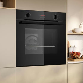 NEFF N30 BUILT IN PYROLYTIC SINGLE OVEN BLACK | B2DCG7AK3B| SALE DEAL!
