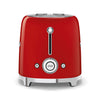 Smeg 50's Retro Style 2 Slice Toaster Red | TSF01RDUK
