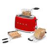 Smeg 50's Retro Style 2 Slice Toaster Red | TSF01RDUK