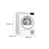 BOSCH SERIES 4 8KG CONDENSOR TUMBLE DRYER | WTN83203GB