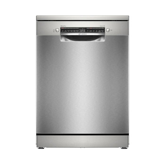 BOSCH 60CM SERIES 4 FREESTANDING DISHWASHER BRUSHED STEEL | SMS4EMI06G|SALE DEAL!