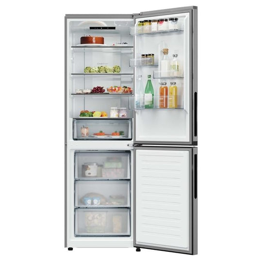 HOOVER 60/40 FREESTANDING FROST FREE FRIDGE FREEZER SILVER | HONCQ2T618EXK| SALE DEAL!