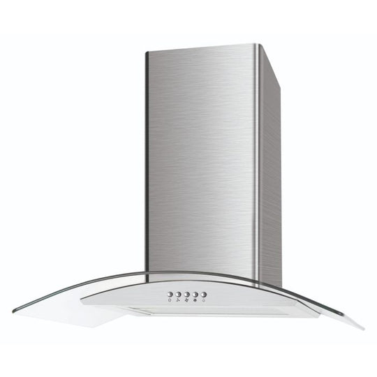 CATA 60CM CURVED GLASS COOKER HOOD STAINLESS STEEL| UBSCG60SS