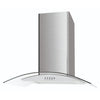 CATA 60CM CURVED GLASS COOKER HOOD STAINLESS STEEL| UBSCG60SS