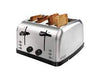RUSSELL HOBBS FUTURA 4 SLICE TOASTER STAINLESS STEEL 18790