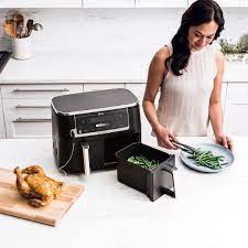 AF451UK| NINJA 9.5 LTR  DUAL ZONE AIR FRYER WITH PROBE|