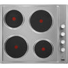 BEKO 60CM SOLID PLATE ELECTRIC HOB STAINLESS STEEL | HIBE64101X