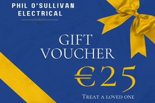 Phil O'Sullivan Electrical - Gift Card