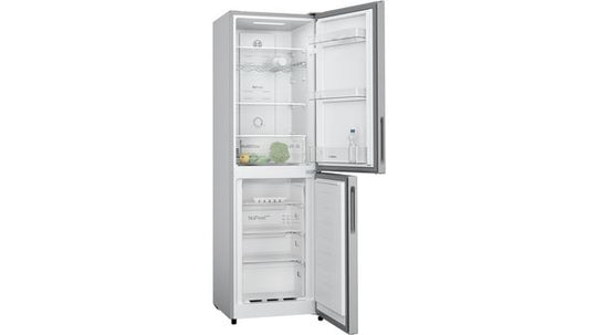 BOSCH SERIES 2 FREE STANDING FRIDGE FREEZER STAINLESS STEEL | KGN27NLEAG | SALE DEAL!