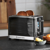 RUSSELL HOBBS INSPIRE 2 SLICE TOASTER BLACK| 24371