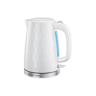 RUSSELL HOBBS HONEYCOMB WHITE KETTLE - 26050 - SALE DEAL!