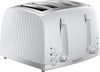 RUSSELL HOBBS HONEYCOMB 4 SLICE WHITE TOASTER |26070