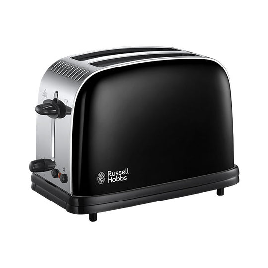 RUSSELL HOBBS 2 SLICE TOASTER BLACK / STAINLESS STEEL| 26550