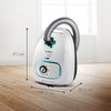 BOSCH SERIES 4 PRO HYGIENIC BAGGED VACUUM CLEANER WHITE BGBS4HYGGB