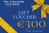 Phil O'Sullivan Electrical - Gift Card