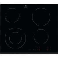 ELECTROLUX 60CM CERAMIC HOB BLACK| EHF6241FOK