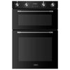 BELLING BUILT IN MULTI FUNCTION DOUBLE OVEN BLACK | BI904MFBK