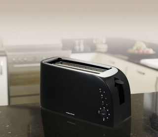 MORPHY RICHARDS 4 SLICE TOASTER BLACK | 980508