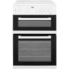 BEKO 60CM FREESTANDING TWIN CAVITY COOKER WHITE| FTC6701W