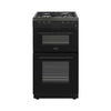 BELLING 50CM TWIN CAVITY NATURAL GAS COOKER  BLACK - BFSG51TCBKNG