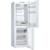 BOSCH FREESTANDING FROST FREE FRIDGE FREEZER WHITE - KGN33NWEAG