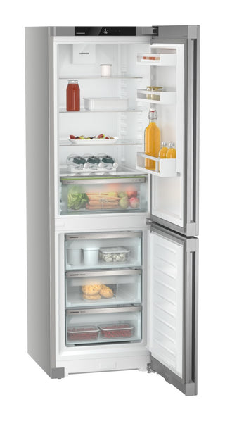 LIEBHERR NO FROST FRIDGE FREEZER STAINLESS STEEL- CNSFD5203