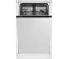 BEKO 45CM SLIMLINE INTEGRATED DISHWASHER DIS15020