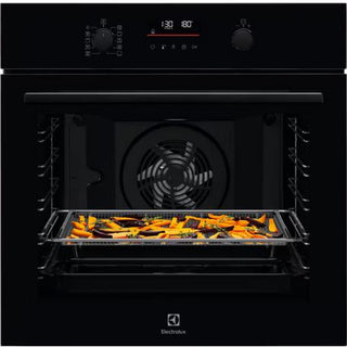 ELECTROLUX BUILT IN PYROLYTIC SINGLE OVEN BLACK EOM6P46K -SALE DEAL!