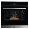 ELECTROLUX BUILT IN PYROLYTIC SINGLE OVEN STAINLESS STEEL - EOM6P46X