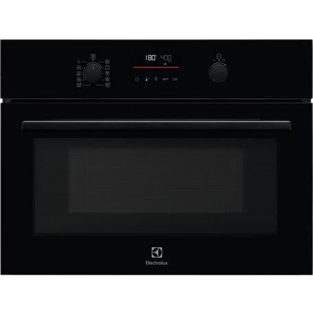 ELECTROLUX BUILT IN COMPACT OVEN & MICROWAVE BLACK| EVLDE46K