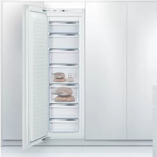 BOSCH SERIES 4 INTEGRATED LARDER FREEZER FLAT HINGE | GIN81VEE0G