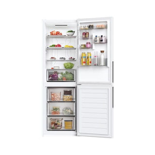 HOOVER FROST FREE FREESTANDING FRIDGE FREEZER WHITE | HOCE4T618EWK