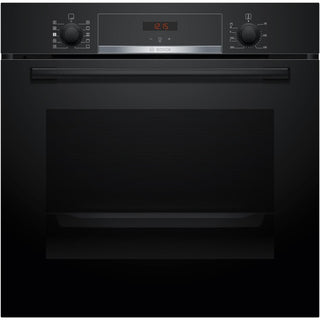 BOSCH SERIES 4 BUILT IN SINGLE OVEN BLACK | HQA534BB3B