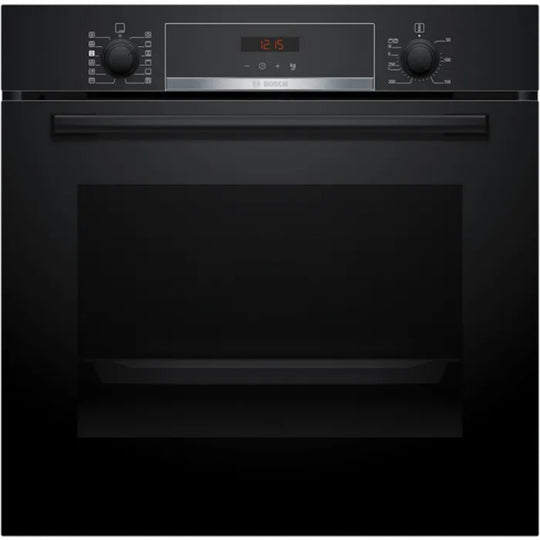 BOSCH SERIES 4 PYROLYTIC BUILT IN SINGLE OVEN BLACK| HQA574BB3B | SALE DEAL!
