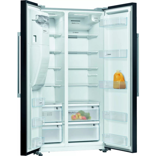 BOSCH SERIES 6 AMERICAN FRIDGE FREEZER BLACK| KAD93ABEP| SALE DEAL!