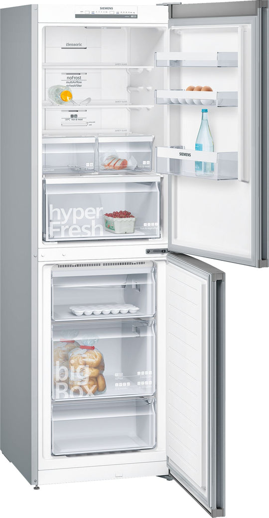 SIEMENS FREESTANDING STAINLESS STEEL  FRIDGE FREEZER - KG49N2IDF | SALE DEAL!