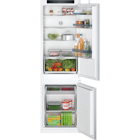 BOSCH SERIES 4 BUILT IN 70/30 FRIDGE FREEZER SLIDING HINGE | KIV86VSEOG