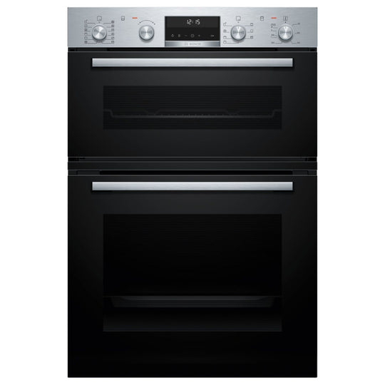 BOSCH SERIES 6 BUILT IN PYROLYTIC DOUBLE OVEN S/S| MBA578BS7B | SALE DEAL!