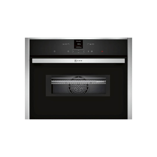 NEFF BUILT IN COMBINATION MICROWAVE OVEN STAINLESS STEEL | C17MR02NOB