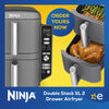 Ninja Double Stack XL 2 Drawer Air Fryer 9.5L | SL400UK - BLACK FRIDAY DEAL!