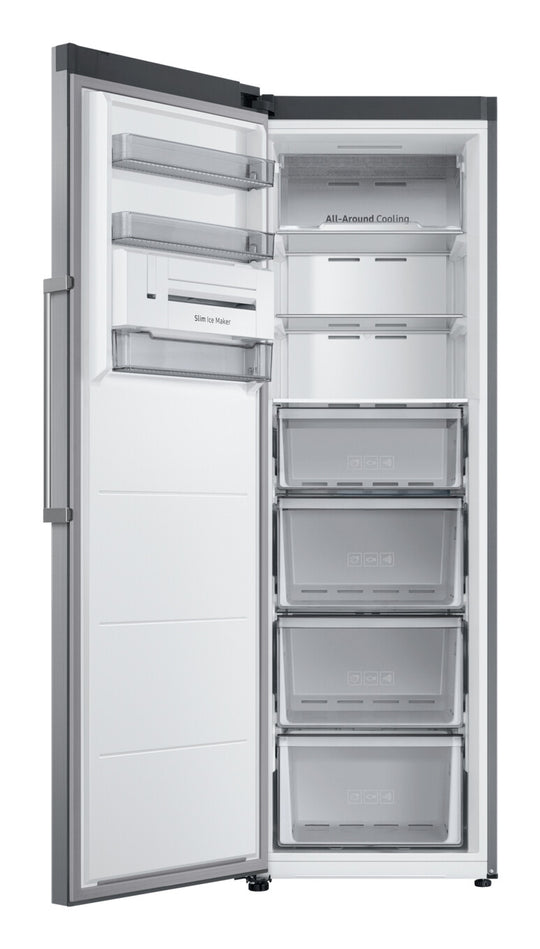 SAMSUNG FREESTANDING SINGLE DOOR TALL FREEZER INOX | RZ32C7BDES9/EU