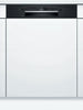 BOSCH SERIES 2 SEMI -INTEGRATED DISHWASHER BLACK - SMI2HTB02G