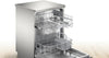 BOSCH 60CM SERIES 2 FREESTANDING DISHWASHER BRUSHED STEEL -SMS26AI08G