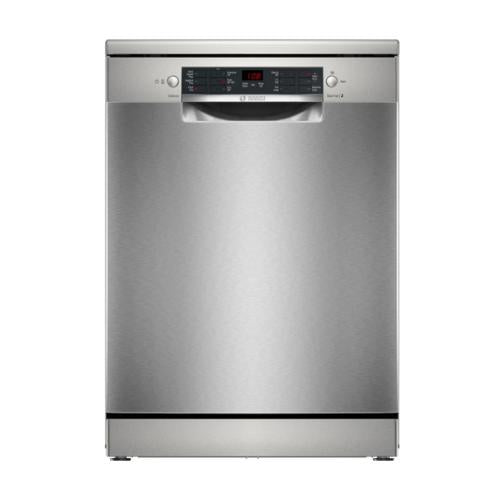 BOSCH 60CM SERIES 2 FREESTANDING DISHWASHER BRUSHED STEEL | SMS26AI08G| SALE DEAL!