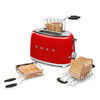 Smeg 50's Retro Style 2 Slice Toaster red  |  TSF01RDUK