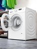 BOSCH 8KG FREESTANDING WASHING MACHINE WHITE - WGE03408GB